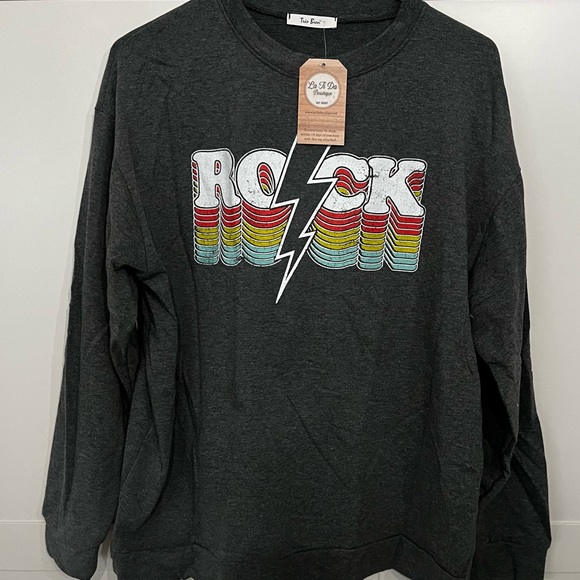 NWT French terry lightweight sweatshirt - Picture 1 of 4